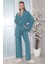 Limissi Viskon Desenli Pijama Yakımı 2