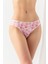 Pamuklu Desenli, 3'lü Slip Külot Pembe (MGP2961) 1