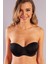 Gabrıella Balconette Foam Cup Bra, Siyah Konforlu ve Şık Sütyen, Strapless 2