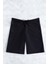 Kadın Siyah Önden Bağcıklı Deniz Şortu 7