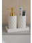 El Yapımı Beton Banyo Seti – 3 Parça (Sabunluk, Diş Fırçalık, Tepsi) 3