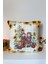 Ayçiçekli Çiftçi Korkuluklar – Sonbahar Dostları Kırlent Kılıfı Dijital Baskılı 43X43CM 1