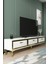TSA1802BG- Tuna Tv Stand 180CM Beyaz- Altın 2