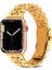 Ile Uyumlu Watch 42MM Krd-54 Metal Kordon Gold 1
