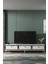 TSA1802BS- Tuna Tv Stand 180CM Beyaz- Gümüş 1