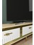 TSA1802DBG- Tuna Tv Stand 180CM Safirmeşe-Beyaz-Altın 3