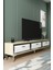 TSA1802DBS- Tuna Tv Stand 180CM Safirmeşe-Beyaz-Gümüş 2