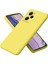 Allzey Newface Xiaomi Poco X5 Pro 5g Nano Içi Kadife Silikon - Sarı 1