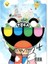 Toca Boca Boyama Kitabı 3lü Boyama Sticker Maske 3