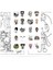 Toca Boca Boyama Kitabı 3lü Boyama Sticker Maske 4