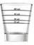 Turuncu Kahve Ölçü Bardağı 30-60 Ml, Pratik ve Şık Tasarım 3