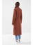 Kadın Oversize Trençkot – Kahverengi Ekose Desenli, Şık ve Modern 3