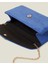Suedette Clutch Cobalt 3