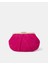 Süet Clutch Fuşya 5
