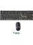 Kablolu Klavye Mouse Set Siyah Türkçe Q Ev Ofis Kullanıma Uygun Klavye Mouse Set 2