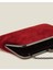 Süet Clutch Gece Çantası Kırmızı 4