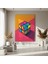 Soyut Kübizm Tarzı Renkli Küp Tablosu 4