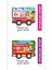 2'li Oyuncak Kitap Seti - Ambulans (Gerçek Tekerlekli) - Itfaiye (Gerçek Tekerlekli) 1