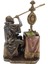 Galileo Galilei Biblo - Bronz Kaplama Dekoratif Heykelcik - 21 cm 2