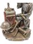 Galileo Galilei Biblo - Bronz Kaplama Dekoratif Heykelcik - 21 cm 3