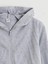 Kapüşonlu Erkek Çocuk Fermuarlı Sweatshirt (W5) 2