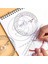 360° Protractor Cetvel, Şeffaf Matematik, Geometri, Tasarım ve Sanat Projeleri Için İDEAL-1AD 2