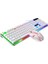 Kablolu USB Gaming Oyuncu Klavye Mouse Set Türkçe Q Klavye Multi Fonksiyonlu Reinbow Aydınlatmalı 4