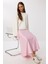 Uzun Saten Etek LGK0008 Pembe 1
