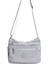 Çok Cepli Çapraz Askılı Kadın Omuz Çantası Orta Boy Günlük HV4008 Gri 3