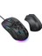 Oyuncu Mouse Rgb 7 Tuşlu 12.800DPI Makrolu Yazılım Değiştirilebilir Başlıklı Gaming Oyuncu Mouse 2