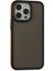 Apple iPhone 15 Pro Max Hybrid Shield Silikon Kılıf – Esnek, Hafif & Şık Koruyucu Kapak - Turuncu 1