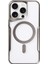 Apple iPhone 14 Pro Max Elegant Venüs Magsafe Kılıf – Slim Transparent Tasarım - Titan Gri 3