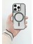Apple iPhone 14 Pro Elegant Venüs Magsafe Kılıf – Slim Transparent Tasarım - Siyah 1