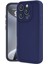 Apple iPhone 16 Pro Stylish Soft Kılıf (Yumuşak Kılıf) - Viera Elegant Design - Lacivert 5