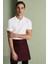 Garson Aşçı ve Mutfak Şef Yarım Bel Önlük Leke Tutmaz 2 Cepli Servis Önlüğü Unisex Short Apron 1