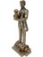 Nikola Tesla Biblo | El Boyama Bronz Kaplama Figür | Ofis Biblo Hediye 4