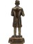 Nikola Tesla Biblo | El Boyama Bronz Kaplama Figür | Ofis Biblo Hediye 5