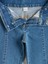 Beli Lastikli Kız Çocuk Jean Pantolon (W5) 2