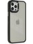 Apple iPhone 12 Pro Max Elegant Clear Case (Şeffaf Kılıf) - Stylish Protective Cover - Siyah 5