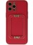 Apple iPhone 12 Pro Aurela Kapak – Şık, Tok & Metal Çerçeveli Stil - Kırmızı 4