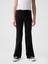 Kız Çocuk Siyah High Rise '70s Flare Jean Pantolon 10