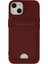 Apple iPhone 14 Plus Kılıf Card Flex Kılıf (Kartlıklı) - Bordo 1