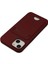 Apple iPhone 14 Plus Kılıf Card Flex Kılıf (Kartlıklı) - Bordo 4