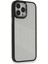 Apple iPhone 14 Pro Elegant Clear Case (Şeffaf Kılıf) - Stylish Protective Cover - Siyah 5