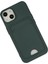 Apple iPhone 14 Plus Kılıf Card Flex Kılıf (Kartlıklı) - Koyu Yeşil 2
