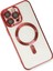 Apple iPhone 15 Pro Magneticedge Kılıf - Kırmızı 3