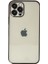 Apple iPhone 12 Pro Max Crystal Shield Lensli Silikon (Lens Protector / Kamera Koruyucu Kılıf) - Siyah 1