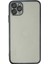 Apple iPhone 11 Pro Max Crystal Shield Lensli Silikon (Lens Protector / Kamera Koruyucu Kılıf) - Siyah 1