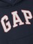 Kız Bebek Lacivert Gap Logo Kapüşonlu Fleece Sweatshirt 5