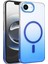 Apple iPhone 16E Selene Shine Magsafe Case – Elegant Glossy Kılıf (Işıltılı Premium Kapak) - Mavi 1